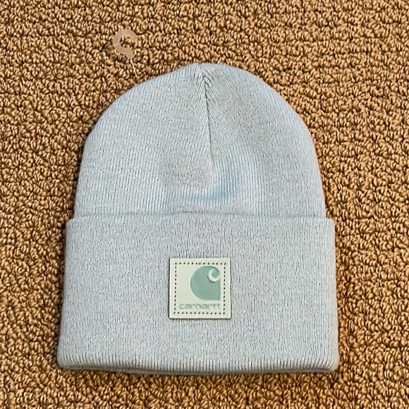 Carhartt Accessories Carhartt Blue Surf Tonal Patch Beanie Poshmark